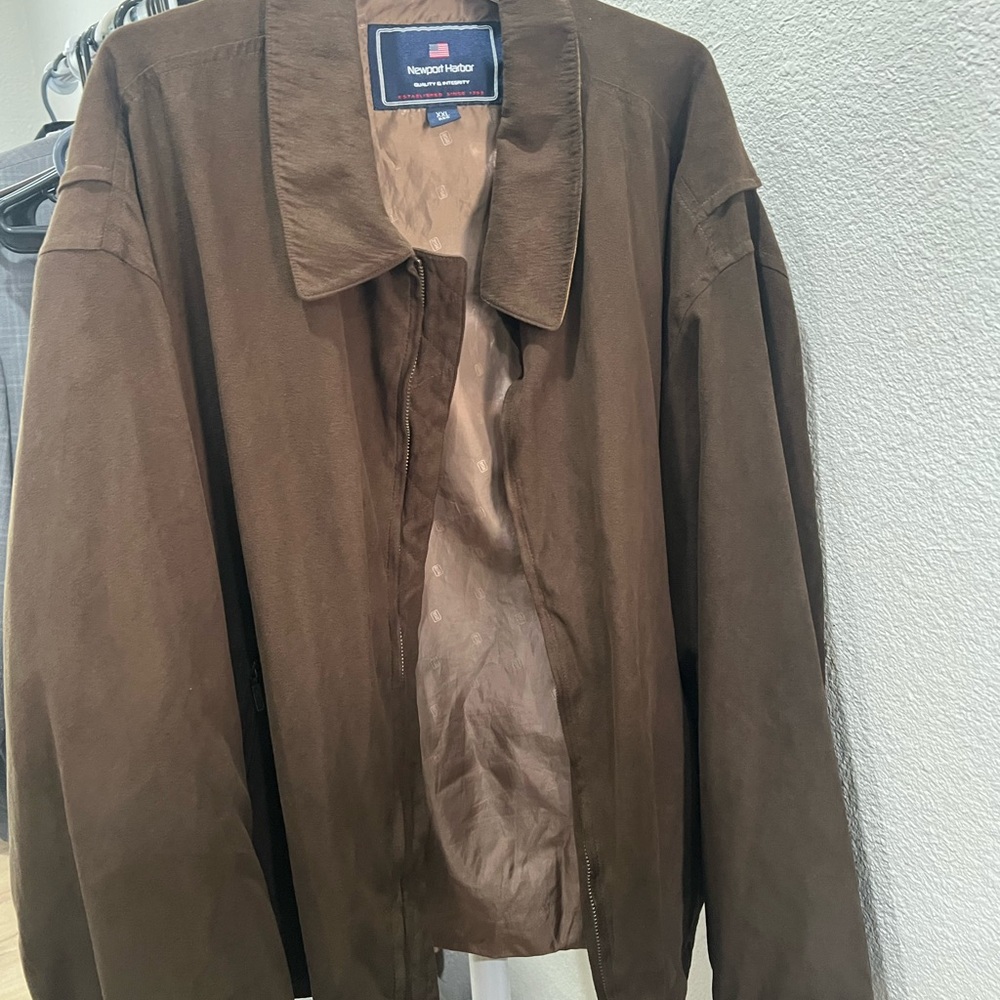 Newport harbor Brown Jacket for Men vintage 2990’s dacore